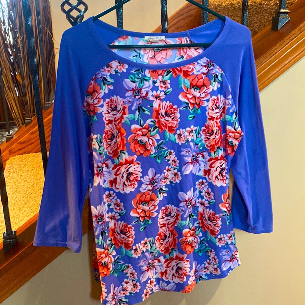 Xl floral tee